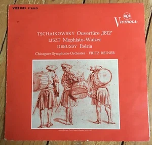 LP Tschaikowsky Ouvertüre 1812 Liszt Mephisto Walzer Debussy Ibéria Fritz Reiner - Bild 1 von 3
