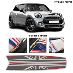 Union Jack Motorhaube Streifen Aufkleber passt Mini Cooper F56 F55 Blasenfrei exakte Passform - Bild 1 von 4