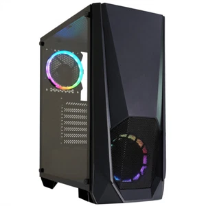 Xilence Xilent Blast X505.ARGB Gaming PC Gehäuse, RGB ATX Midi Tower, schwarz - Bild 1 von 4