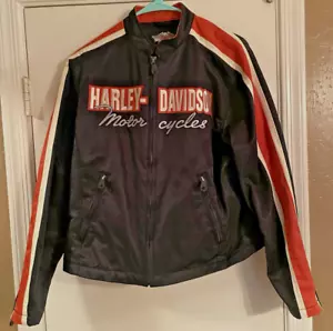 Chaqueta bomber Harley Davidson para mujer talla grande negra - Imagen 1 de 14
