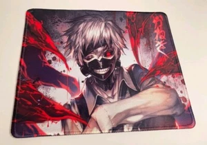 Mouse Pad - Tokyo Ghoul Manga - Ken Kaneki Anime - Approx. 7 7/8 in x 9 3/8 in - Picture 1 of 2