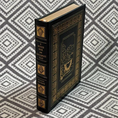 A Wonder Book and Tanglewood Tales by Hawthorne, Easton Press Famous Editions - Image 1 of 4