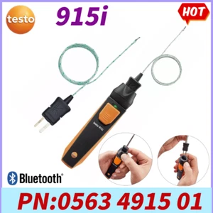 Testo 915i Flexible - Thermometer with Flexible Probe (0563 4915)Bluetooth® APP - Picture 1 of 7