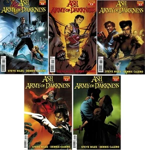 ASH and the ARMY OF DARKNESS (5) Issue Subscription variant cover Run #1 2 3 4 5 - Picture 1 of 1