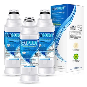 3 Pack Fit For Samsung DA97-17376B HAF-QIN/EXP Refrigerator Water Filter Icepure - Picture 1 of 9