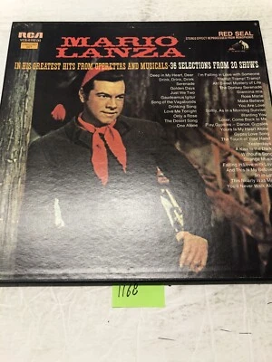 Mario Lanza In His Greatest Hits 36 Selections From 20 Shows Three Vinyl Box Set - Image 1 of 4