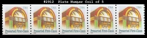 USA5 #2912 MNH PNC5 Pl #S22222 Juke Box (SV) - Picture 1 of 1