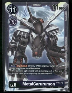 Digimon Card Game CCG MetalGarurumon P-027 Promo - Picture 1 of 1