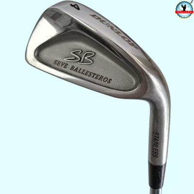 Rare Dunlop SB Seve Ballesteros Single 4 Iron Steel Shaft Regular RH 38"L - Image 1 of 4