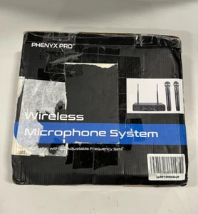 Sistema de micrófono inalámbrico Phenyx Pro metal 200 pies dinámico PTU522H - Imagen 1 de 2
