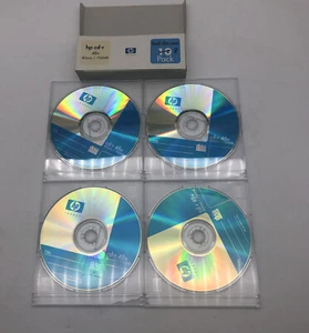 (8 PACK) Hewlett Packard CD-R 80min / 700MB Dual Slim Case Pack New - Picture 1 of 3