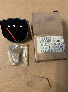 NOS Willys Fuel Gauge Early 6 Volt Models - Bild 1 von 2