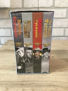 Randolph Scott 4-Pack VHS- New Sealed - Bild 1 von 5
