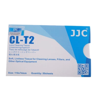 50 Sheets Soft DSLR Camera Lens Cleanig Tissue Cleaner Wipes 10 cm x 7 cm - Image 1 of 4