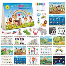 Toddler Early Education Busy Book Baby Montessori Learning Activity Funny Books