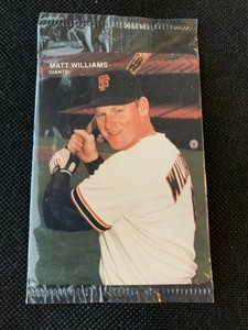 1990 Mother's Cookies Matt Williams #2 Factory Sealed - San Francisco Giants