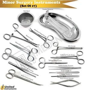 Minor Surgery Dental Surgical Dissecting Instruments Medical Veterinary Tools - Picture 1 of 17