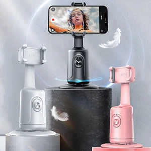360° Rotation Smart Auto Face Tracking Holder Selfie Cell Phone Shooting Stand - Picture 1 of 13