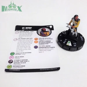 Heroclix Star Trek: To Boldly Go set Lt. Worf #024 Rare figure w/card! - Picture 1 of 1