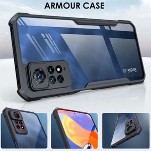 Custodia corazza resistente antiurto posteriore rigida per Redmi Note 11 / Note 11 Pro 5G - Foto 1 di 11