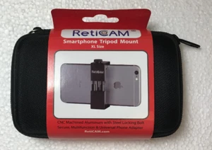 RetiCAM® Smartphone Tripod Mount XL - Metal Universal Smart Phone Tripod Adapter - Picture 1 of 8
