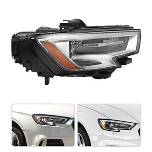 Right Side HID Headlight Headlamp For 2017-2020 Audi A3 Xenon Front Headlight  - Picture 1 of 17
