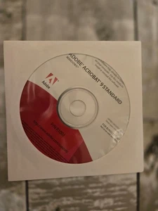 Adobe Acrobat  9 Standard for Windows with Serial # - VERY GOOD CONDITION Disc - Picture 1 of 1