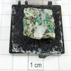 01831 TN Mixite Chrysocolla Quartz Gold Hill Mine Tooele County Utah USA 4183 - Bild 1 von 1