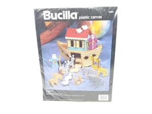 Bucilla Arca de Noé Lienzo Plástico Punta de Aguja, Modelo 6085 - 1992, Precintado, Nuevo - Imagen 1 de 3
