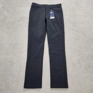 Makers & Riders Pants Mens 32x34 Blue Navy Dark Aerofleece Apex Chino Preppy New - Picture 1 of 16