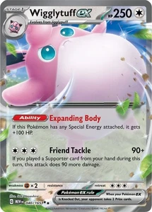 Wigglytuff ex 040/165 Sv: Scarlet & Violet 151 Holo - Picture 1 of 1