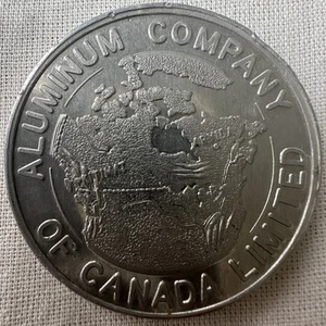 Kitimat Alcan Canada Aluminum Company 2inc 1950s Token - Picture 1 of 4