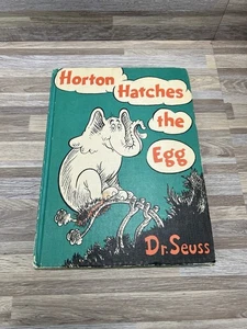 Horton Hatches the Egg by Dr. Seuss HC (1940) Book Club Edition - Imagen 1 de 14