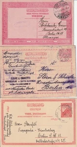 TURQUIE   1909-1927     5 CARTES POSTALES      VERS L'ALLEMAGNE           T0965 - Imagen 1 de 2
