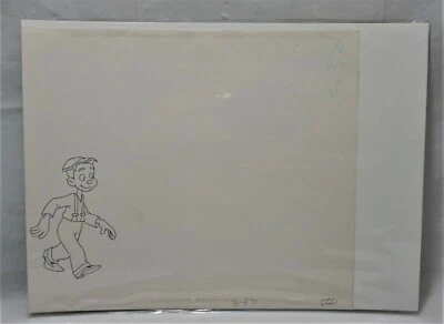 Back to the Future: Animated Series Hand Drawn Pencil Sketch of Jules Brown #03 - Image 1 of 3