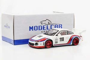 1:18 Porsche 911 997 Rwb Vecchio & New Martini Bianco MCG Diecast - Picture 1 of 3