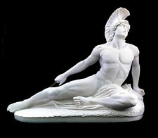 Achilles Dying Trojan Hero Arrow Cast Marble Greek Sculpture Statue Copy