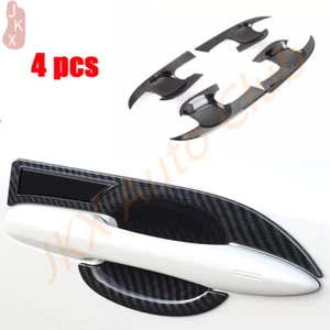Bisel de taza manija de puerta borde c para Toyota Corolla E210 2019-2022 fibra de carbono - Imagen 1 de 5