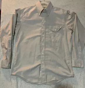 De colección L.L. Camisa de bolsillo único BEAN talla L 15-34 para hombre hecha en EE. UU. - Imagen 1 de 8