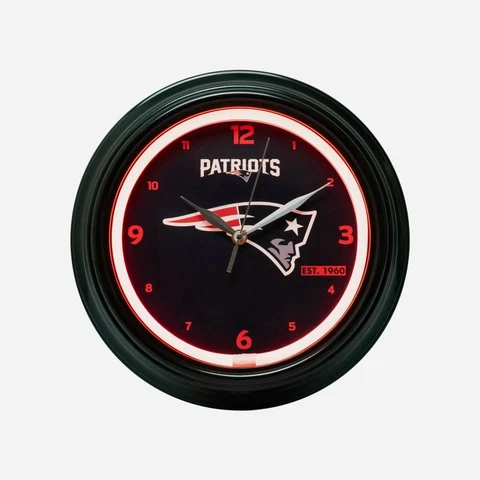 NEW ENGLAND PATRIOTS Official NFL Quality LED Clock Cover