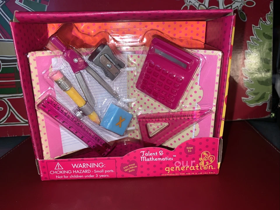 Our Generation Talent & Mathematics Accessories Set for 18" Dolls