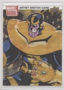 2020-21 Upper Deck Marvel Annual Sketch Cards 1/1 Ernest Romero #SKT Auto uf7