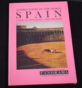 SPAIN 1960s Panorama Colorslide Travel Program Book w/slides & record V. Price - Picture 1 of 9