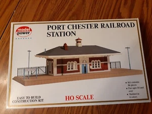 Model Power HO scale Port Chester Railroad Station #542 - Picture 1 of 6