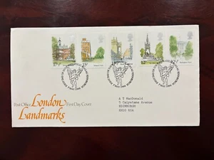 United Kingdom 1980 - London 80 stamps set FDC Edinburgh Philatelic Bureau - Picture 1 of 1