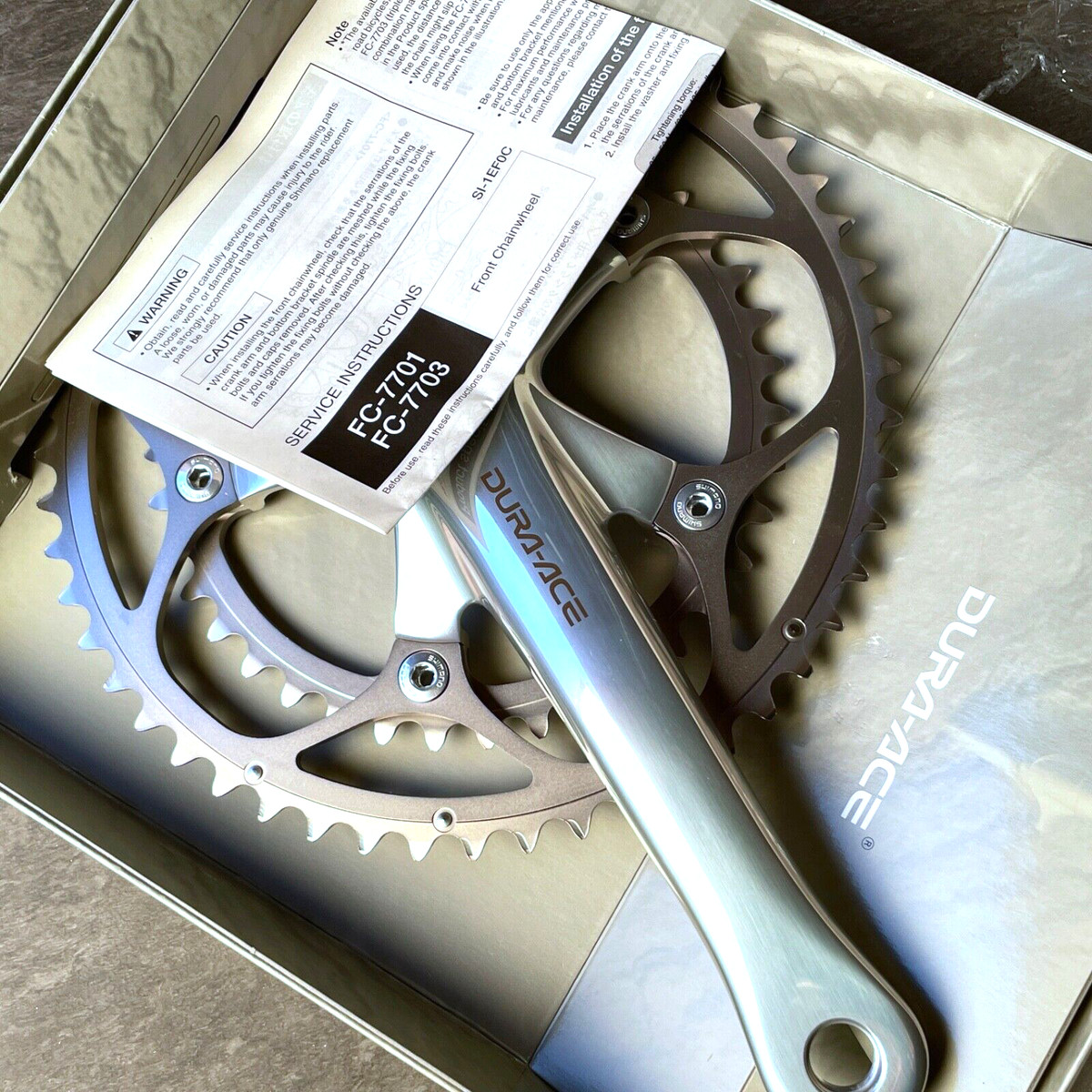 Dura Ace 7700 In Bicycle Cranksets for sale | eBay