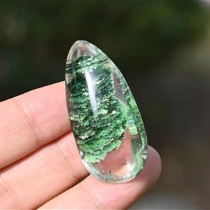 1 pieza Colgante Fantasma Verde Reiki Cuarzo Cristal Decoración Cristal Curar Regalo - Imagen 1 de 10