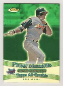 2001 Topps Finest Moments Refraktor #02 Adam Kennedy Anaheim Angels BV $ 5 - Bild 1 von 1