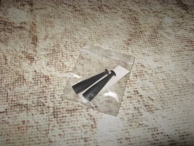 Vintage RC Durango Rear Shock Boots Rubber Black (2) TD330017 - Image 1 of 2