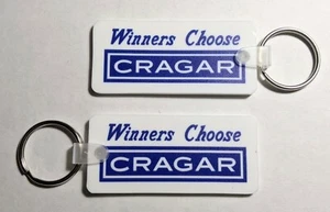 Winners Choose Cragar Key Fob Chain - Mag wheel drag racing gasser day 2 vintage - Picture 1 of 1